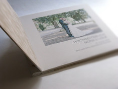 HOBL+SOHN Gästebuch kombiniert mit Fotos von der Hochzeit in Fineart Print
